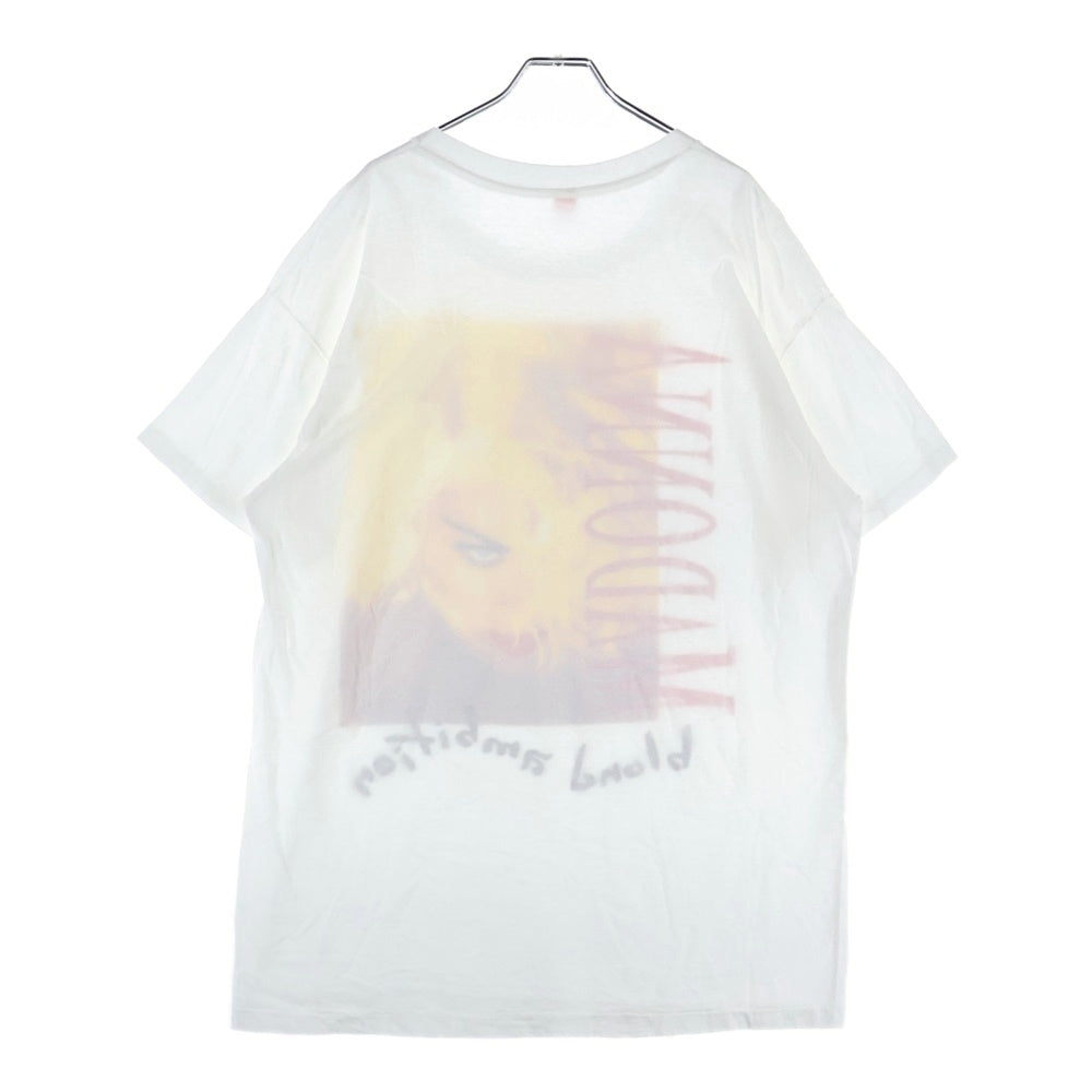 VINTAGE(ヴィンテージ) 90S Madonna blond ambition マドンナ ブロンド アンビション 半袖Tシャツ ホワイト