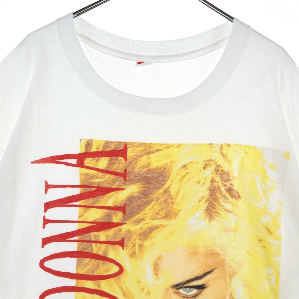 VINTAGE(ヴィンテージ) 90S Madonna blond ambition マドンナ ブロンド アンビション 半袖Tシャツ ホワイト