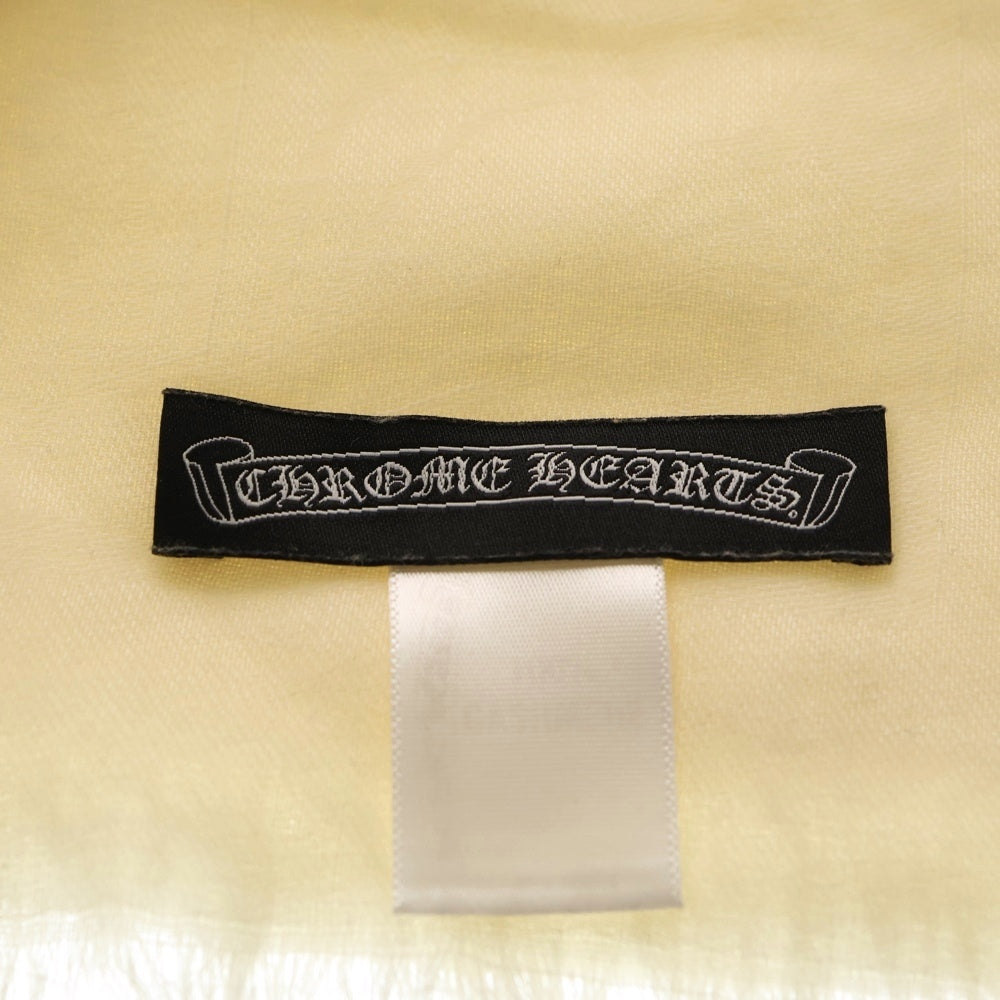 CHROME HEARTS(クロムハーツ) CH SCARF CASHMERE カシミヤ 大判スカーフ ストール ホワイト