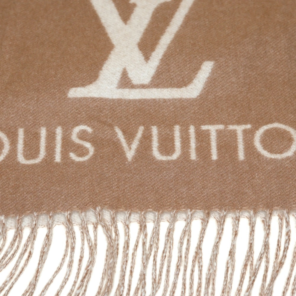 LOUIS VUITTON(ルイヴィトン) モノグラム エシャルプ レイキャビック カシミヤ マフラー ベージュ M76067