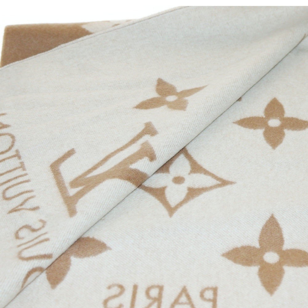 LOUIS VUITTON(ルイヴィトン) モノグラム エシャルプ レイキャビック カシミヤ マフラー ベージュ M76067