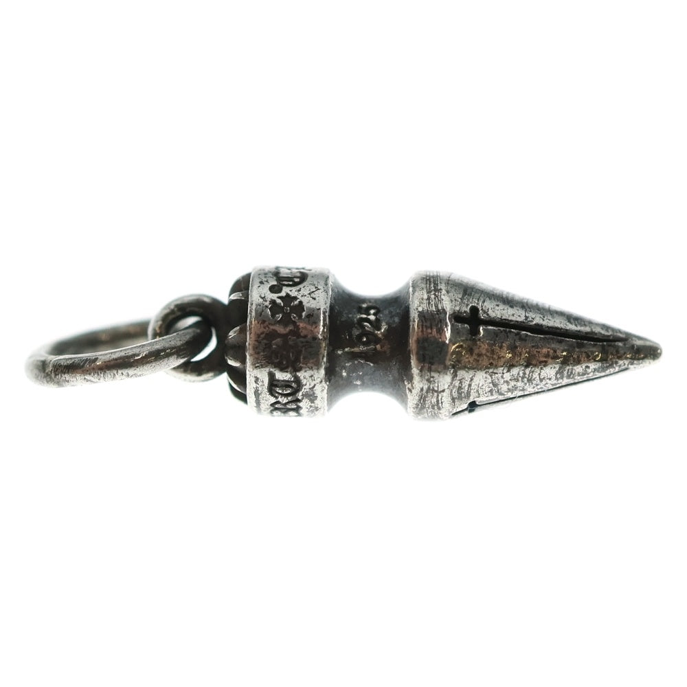 CHROME HEARTS(クロムハーツ) SPIKE CHARM スパイク チャーム シルバーネックレストップ