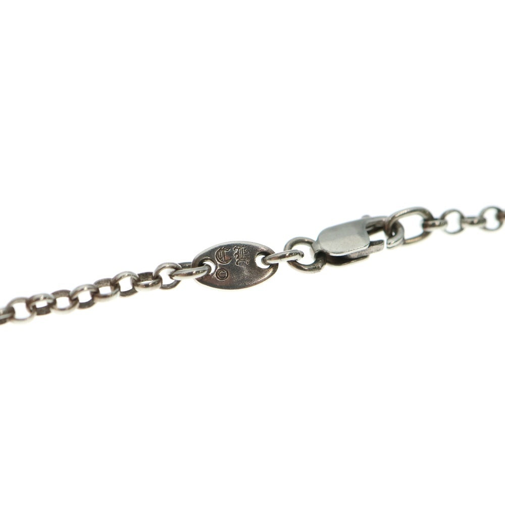 CHROME HEARTS(クロムハーツ) SAFETY PIN ROLL R16 16インチ セーフティピンロール シルバーネックレス シルバー