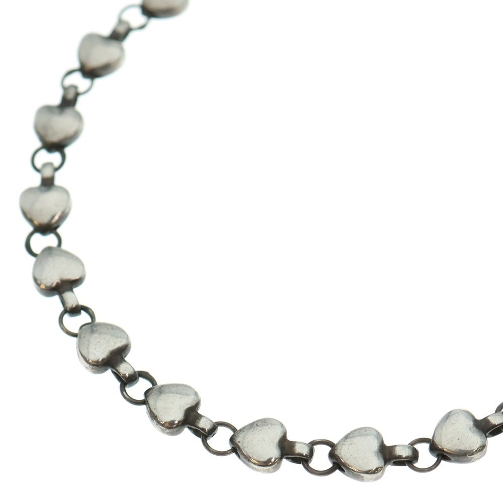 TIFFANY & Co.(ティファニー) パフハート ブレスレット アンクレット シルバー