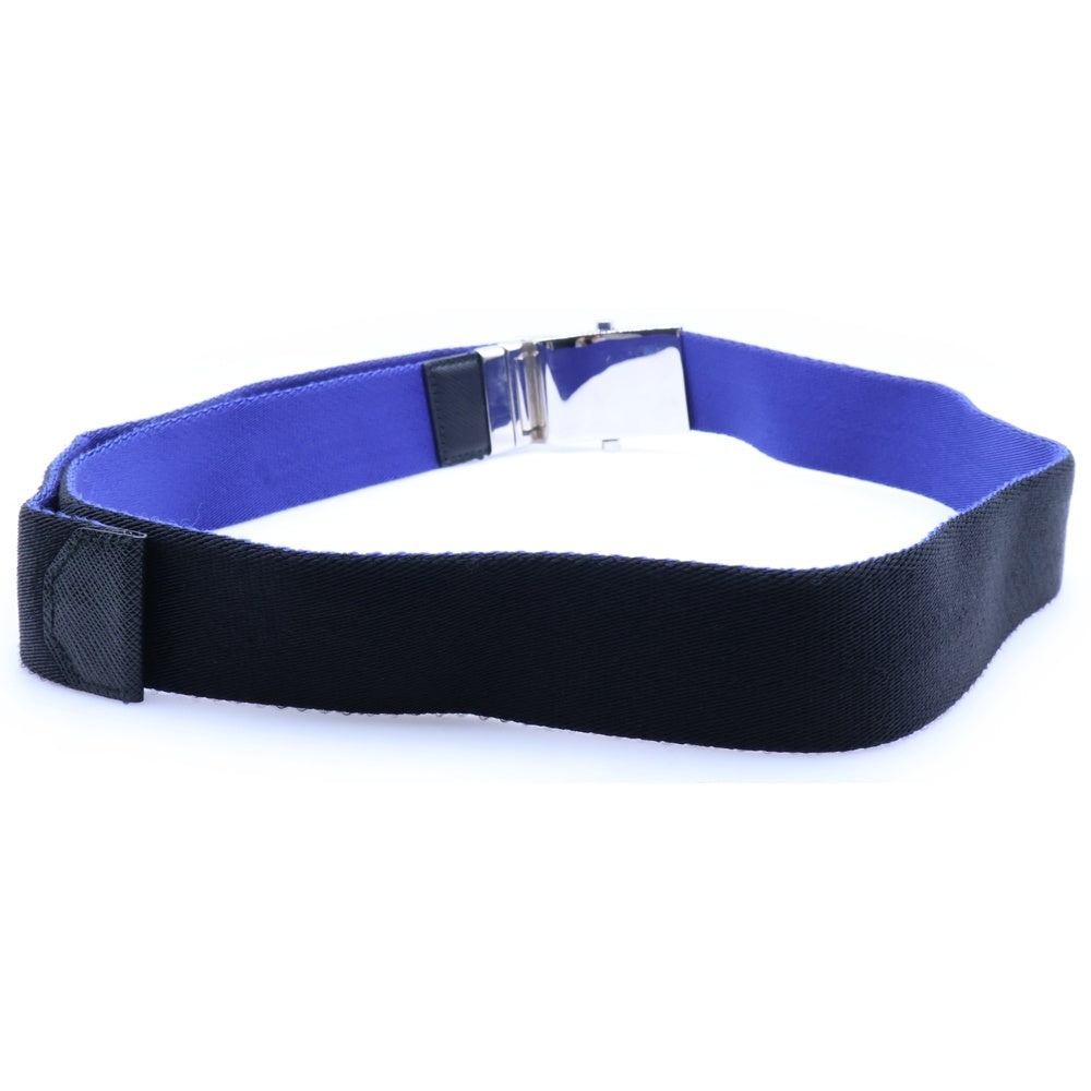 PRADA(プラダ) GACHA BELT ロゴベルト ガチャベルト ネイビー 2C4857 RM2983