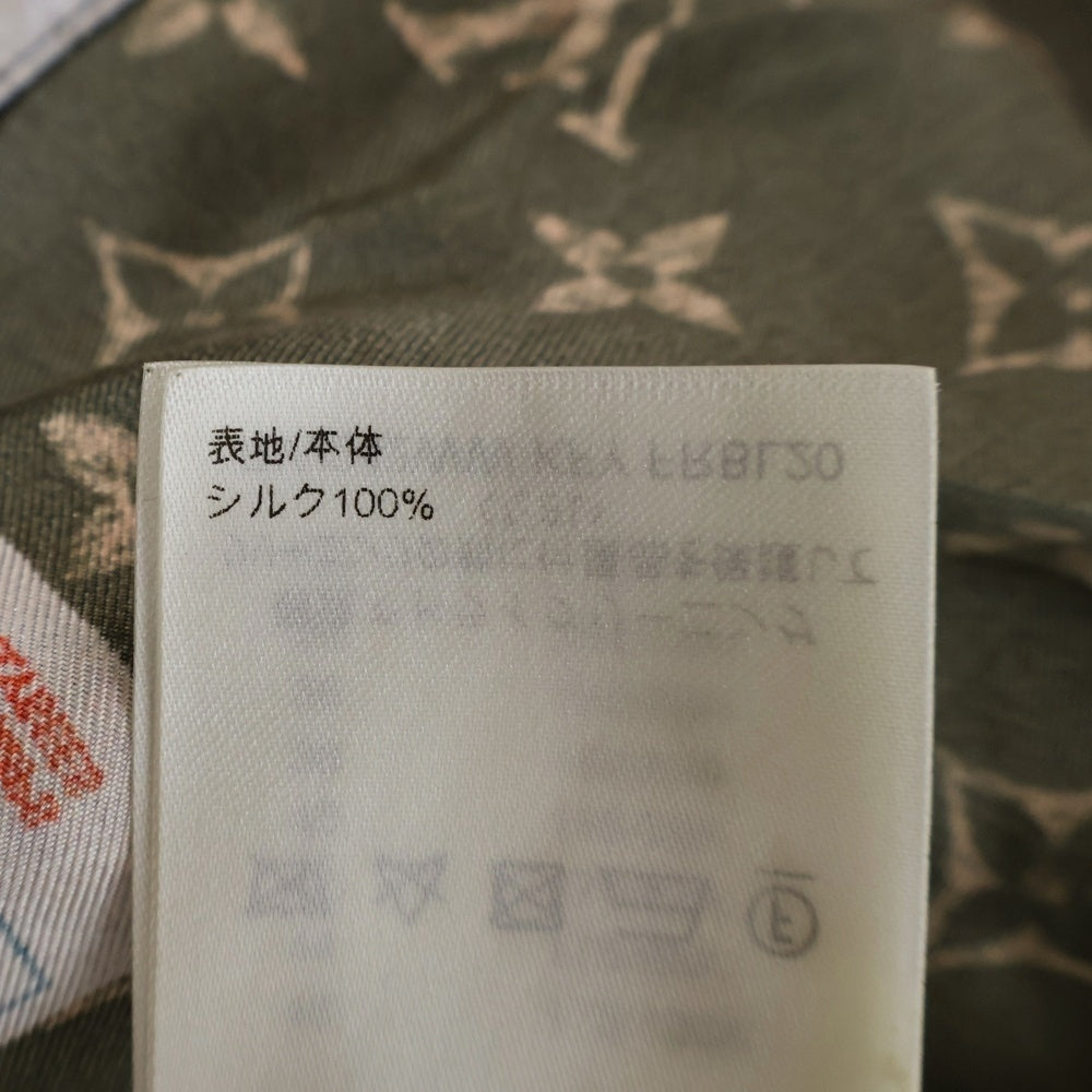 LOUIS VUITTON(ルイヴィトン) 24AW エリゼパレス シルク半袖シャツ ブラウン レディース RW242WW KFY FRBL20