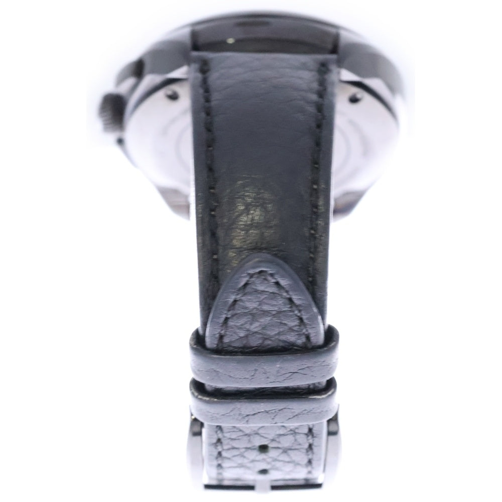 FENDI(フェンディ) モンスターバグズ クロノグラフ ウォッチ クォーツ 腕時計 レザーベルト ブラック 21200G