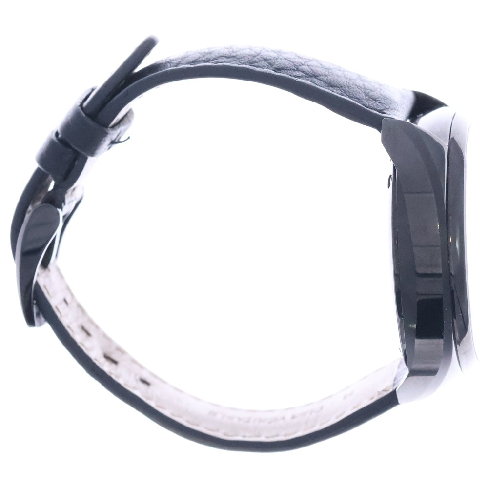 FENDI(フェンディ) モンスターバグズ クロノグラフ ウォッチ クォーツ 腕時計 レザーベルト ブラック 21200G