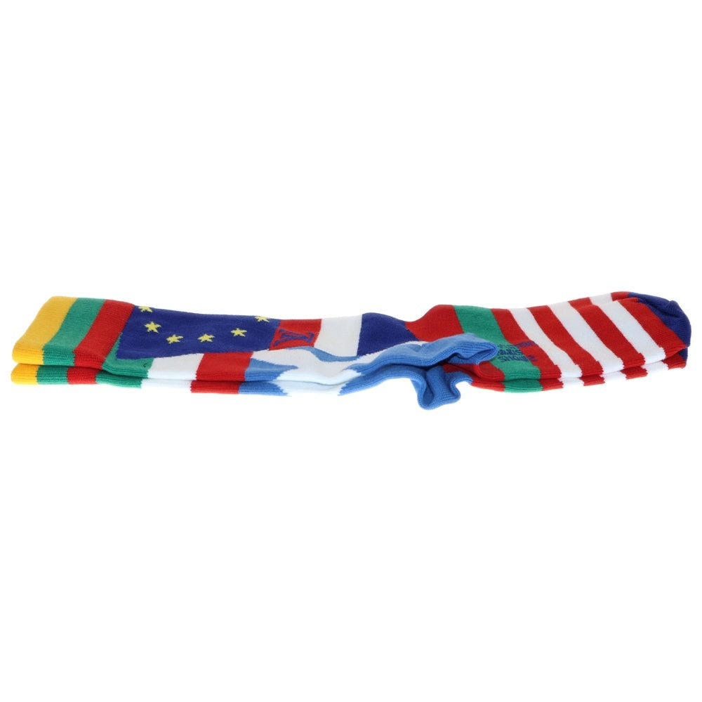 LOUIS VUITTON(ルイヴィトン) フラッグモチーフ ショセット ソックス 靴下 マルチ MP3136