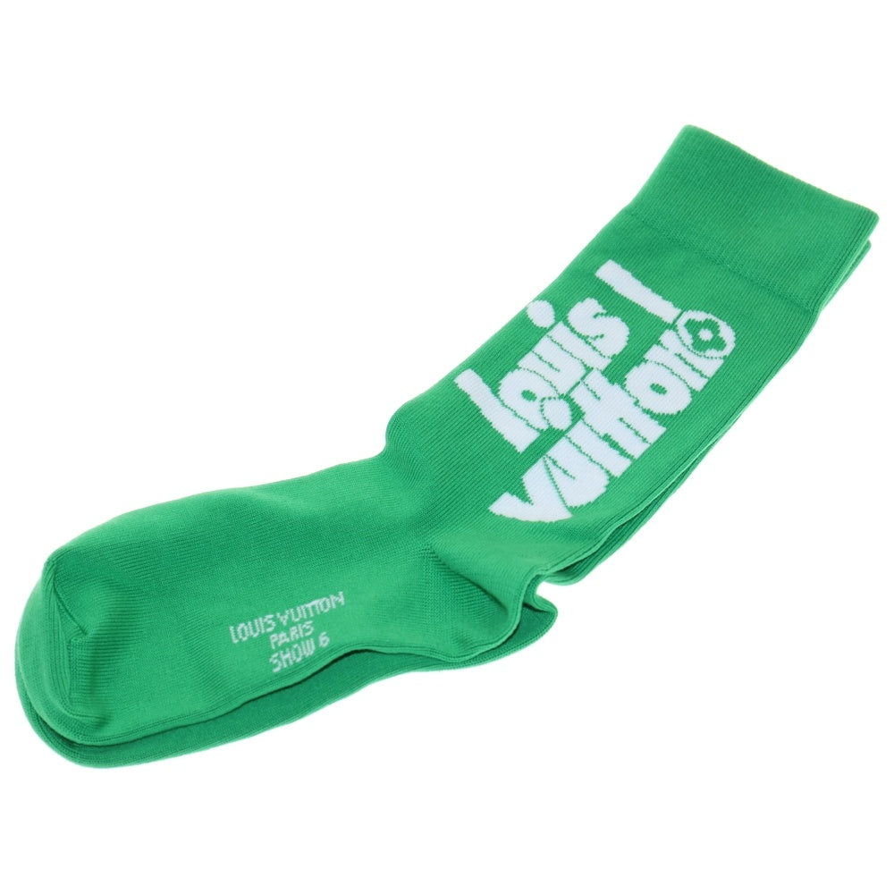 LOUIS VUITTON(ルイヴィトン) ロゴデザイン ショセット ソックス 靴下