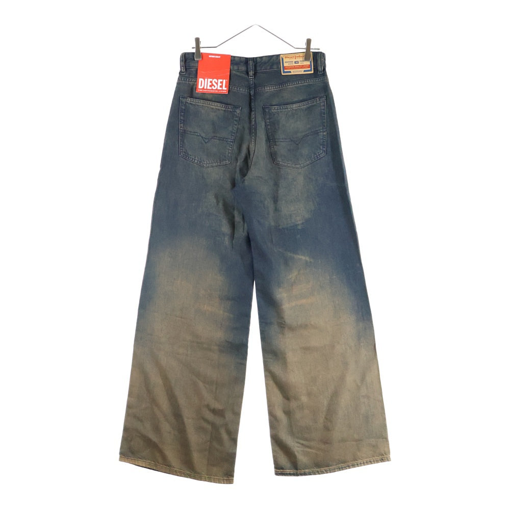 DIESEL(ディーゼル) RELAXED 1996 ウォッシュド加工 デニムパンツ レディース インディゴ D-SIRE-S2