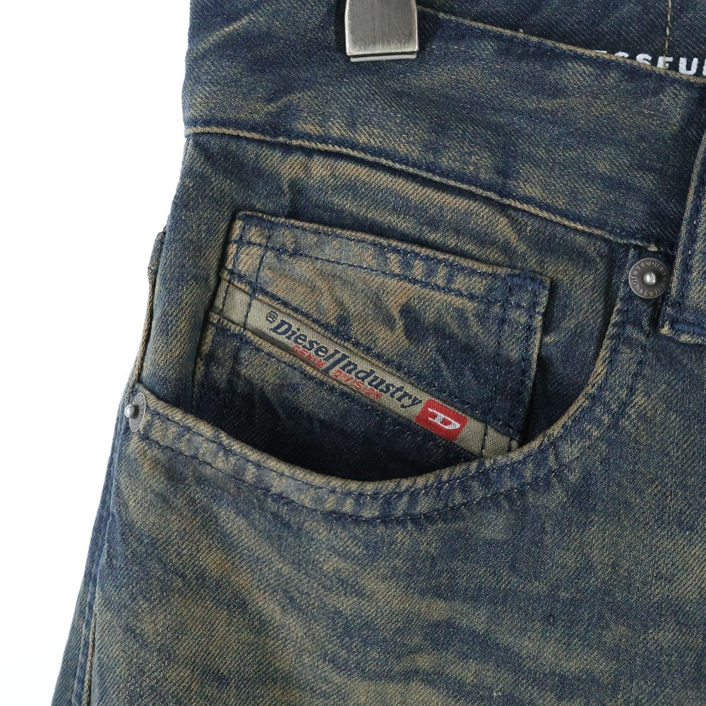 DIESEL(ディーゼル) RELAXED 1996 ウォッシュド加工 デニムパンツ レディース インディゴ D-SIRE-S2