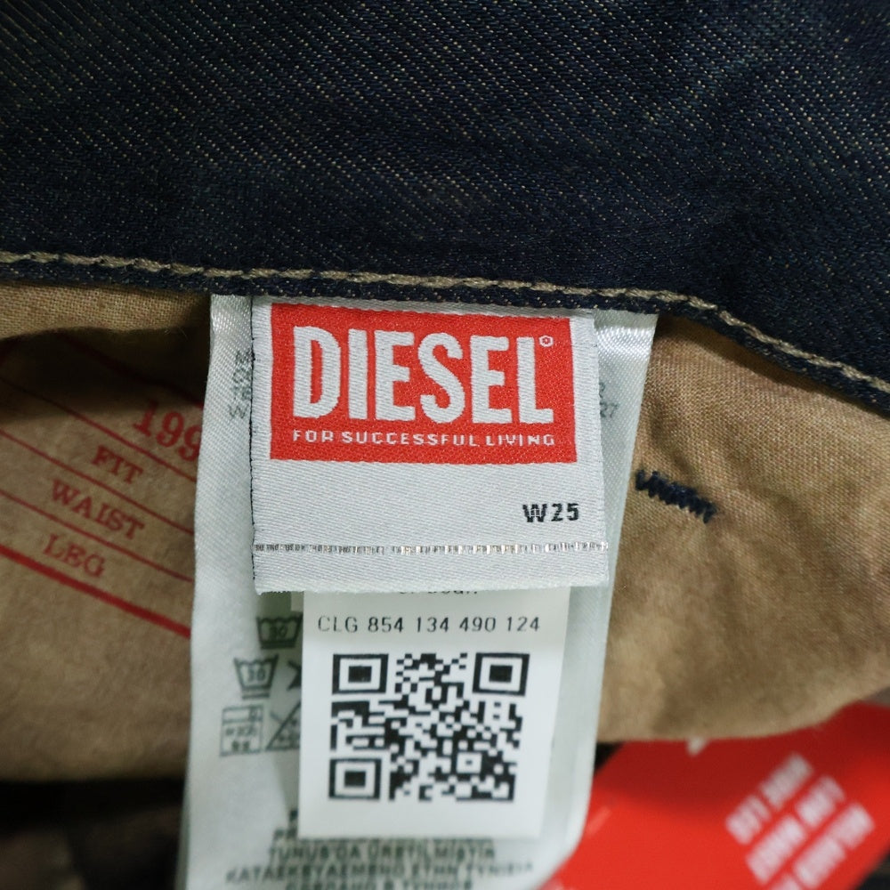 DIESEL(ディーゼル) RELAXED 1996 ウォッシュド加工 デニムパンツ レディース インディゴ D-SIRE-S2