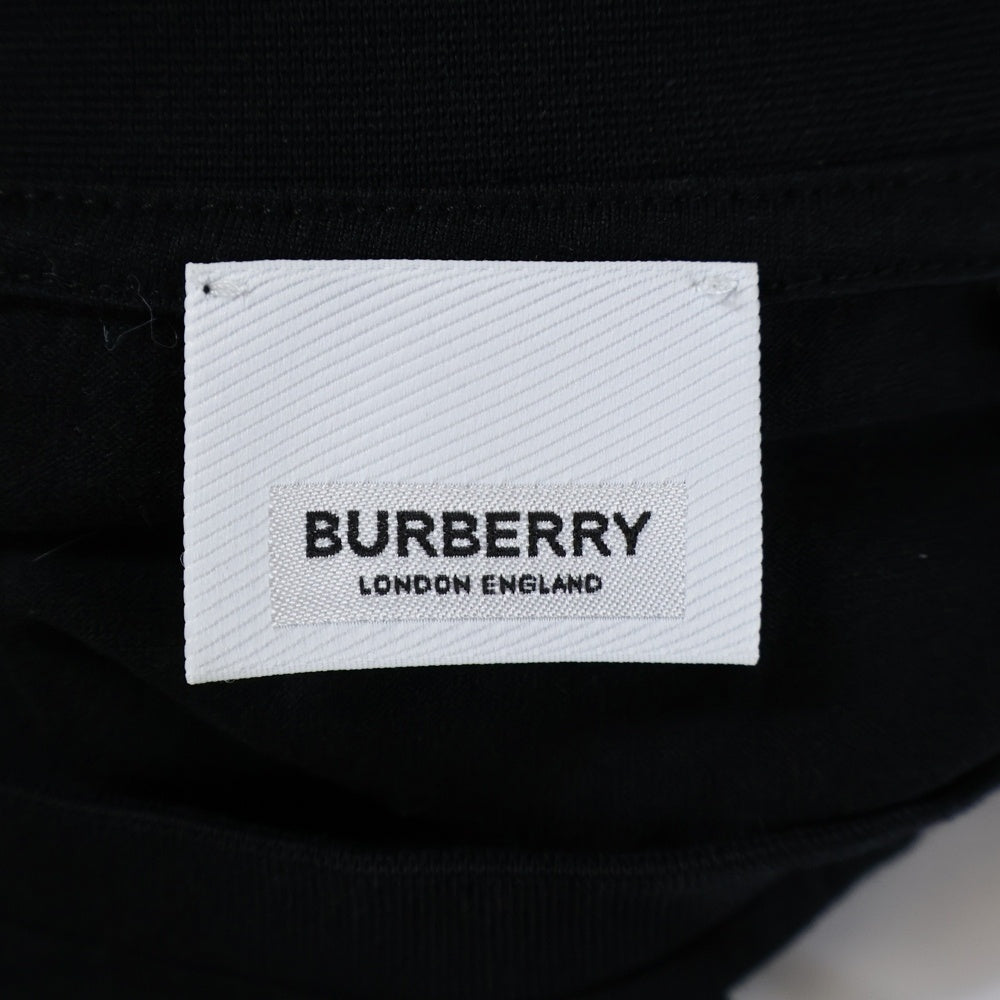 BURBERRY(バーバリー) スリーブロゴ 半袖Tシャツ カットソー ブラック 8026224