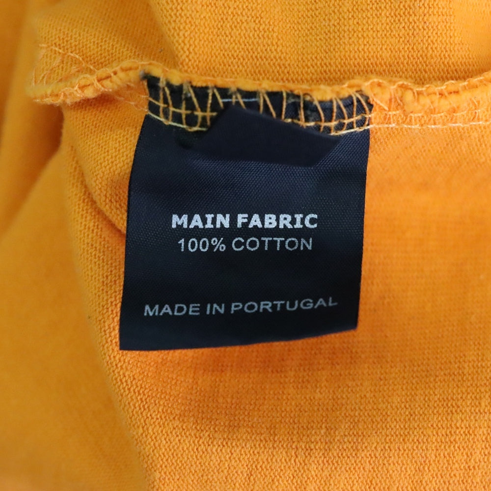 VETEMENTS(ヴェトモン) 16SS Arm Print L/S Tee アームプリント オーバーサイズ 長袖Tシャツ オレンジ SS16TP14