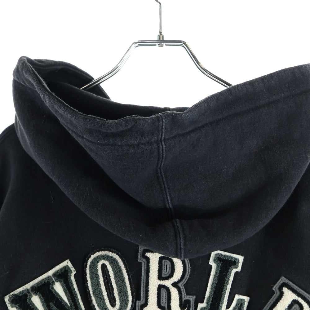 SUPREME(シュプリーム) 20SS WORLD FAMOUS ZIP UP HOODIE ワールド フェイマス ジップアップ フーディー スウェットパーカー ブラック