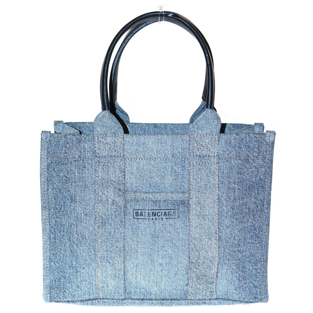 BALENCIAGA(バレンシアガ) Hardware ハードウェア デニムトートバッグ ショルダーバッグ ハンドバッグ インディゴ 671402