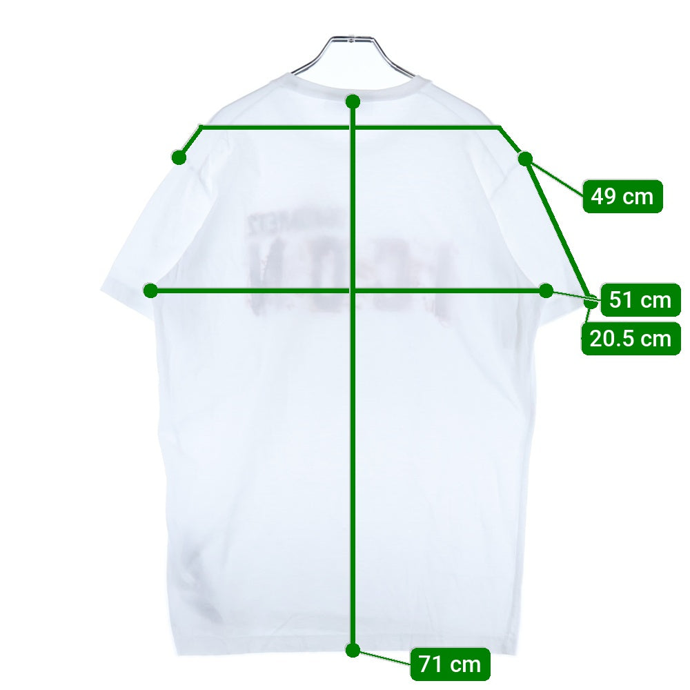 DSQUARED2(ディースクエアード) 24SS Icon Scribble Cool Fit T-shirt 半袖Tシャツ ホワイト S79GC0084 S23009