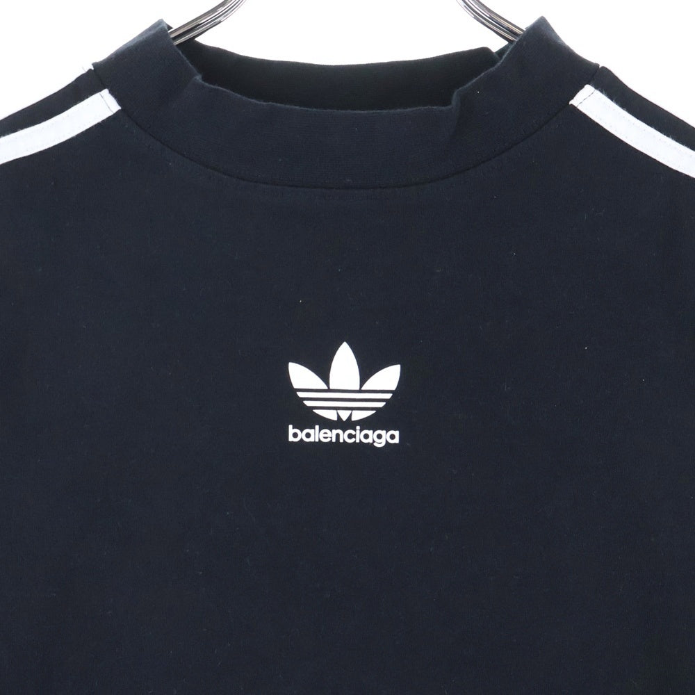 BALENCIAGA(バレンシアガ) ×adidas T-Shirt アディダス 半袖Tシャツ ブラック 739101 TNVA6