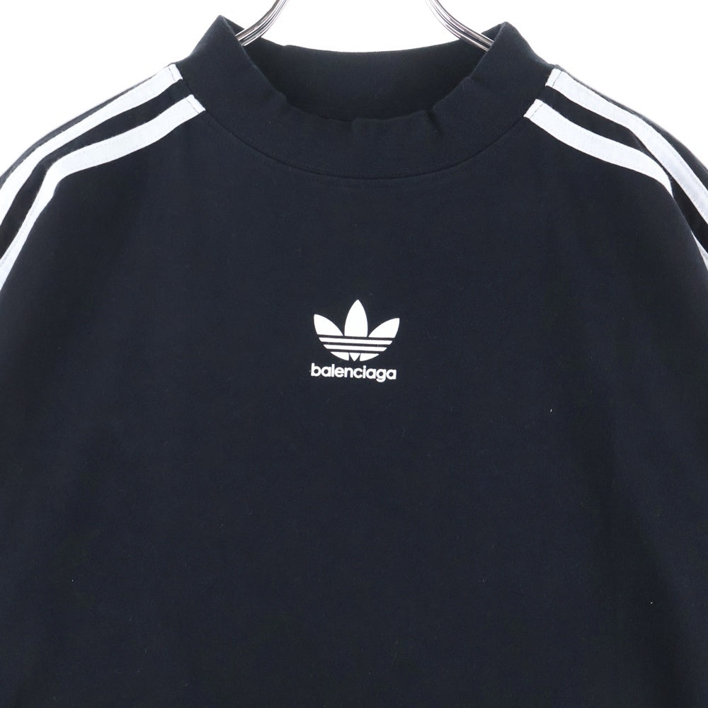 BALENCIAGA(バレンシアガ) ×adidas T-Shirt アディダス 半袖Tシャツ ブラック 739101 TNVA6