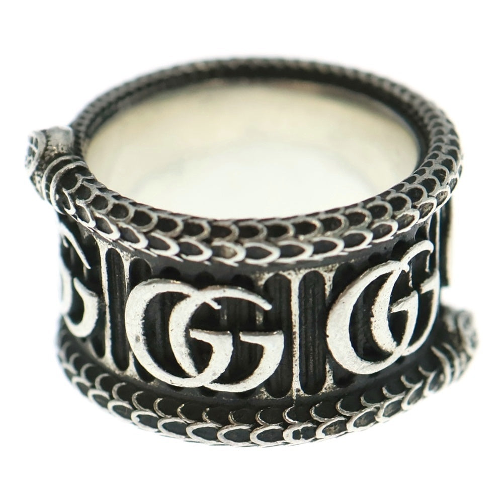 GUCCI(グッチ) Double G Snake Ring ダブルG スネークリング シルバー 577201