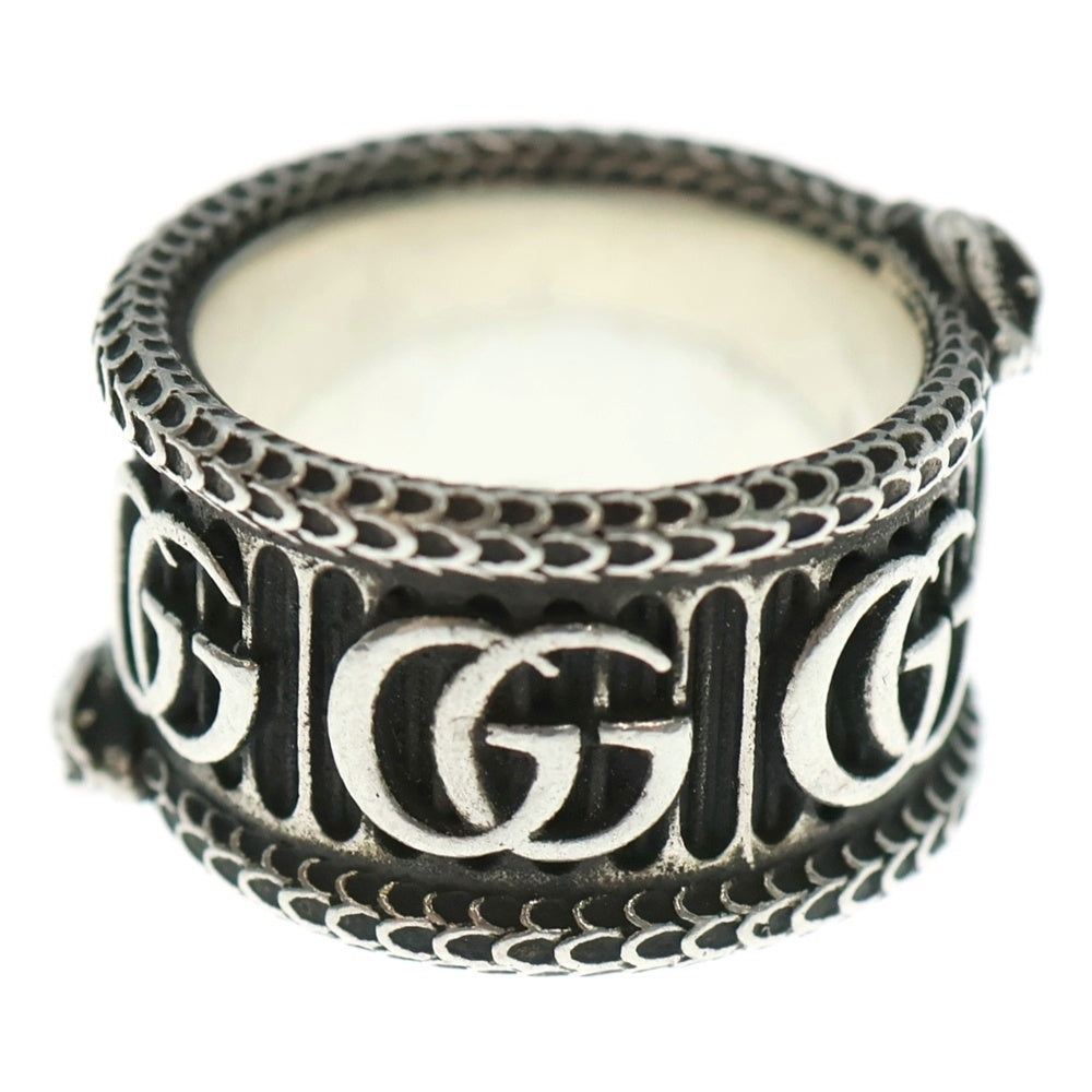 GUCCI(グッチ) Double G Snake Ring ダブルG スネークリング シルバー 577201