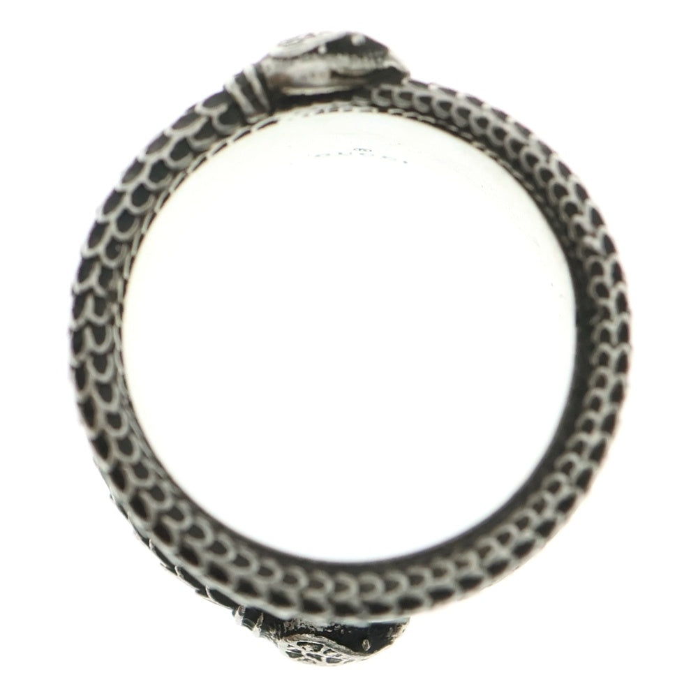 GUCCI(グッチ) Double G Snake Ring ダブルG スネークリング シルバー 577201