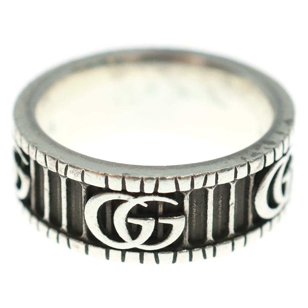 GUCCI(グッチ) Double G Wide Ring ダブルG ワイドリング シルバー 577201