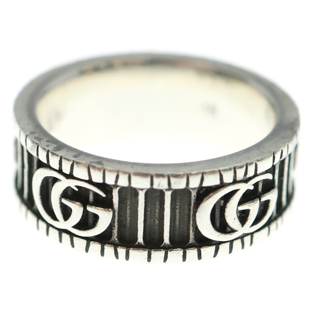 GUCCI(グッチ) Double G Wide Ring ダブルG ワイドリング シルバー 577201