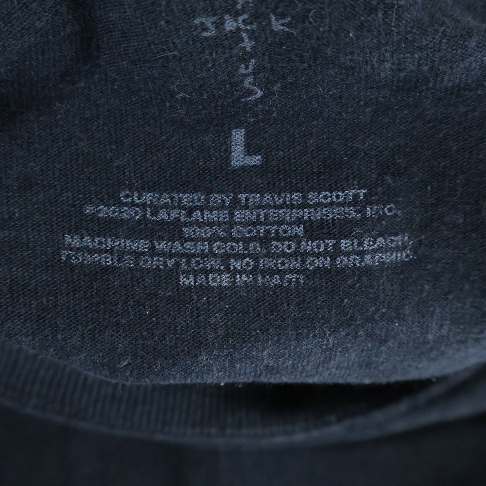 Cactus Jack(カクタスジャック) ×FORTNITE TRAVIS SCOTT フォートナイト トラヴィススコット 半袖Tシャツ ブラック