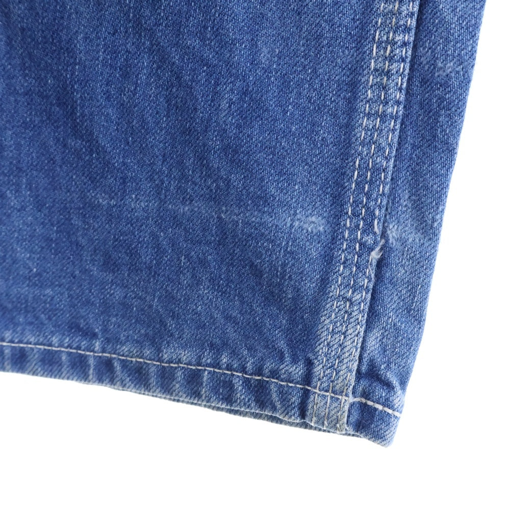 GANRYU(ガンリュウ) フルレングス サルエル デニムパンツ インディゴ