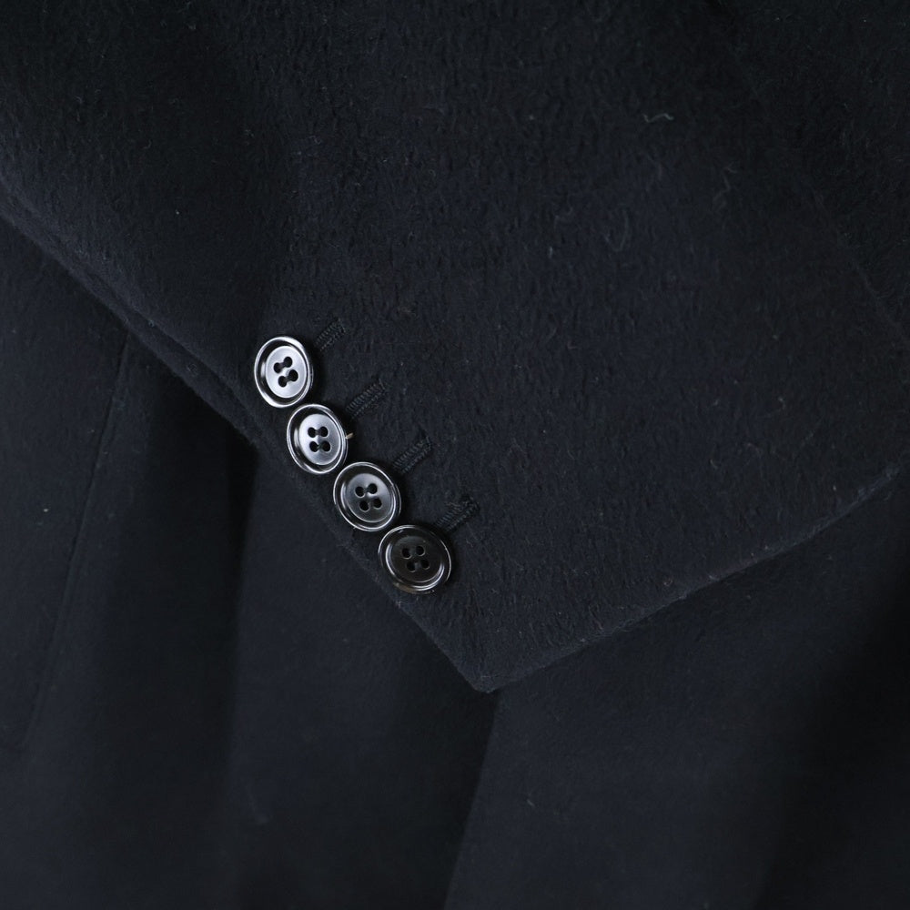 Dior HOMME(ディオールオム) COAT ウール カシミヤ チェスターコート ブラック 533C356C3183