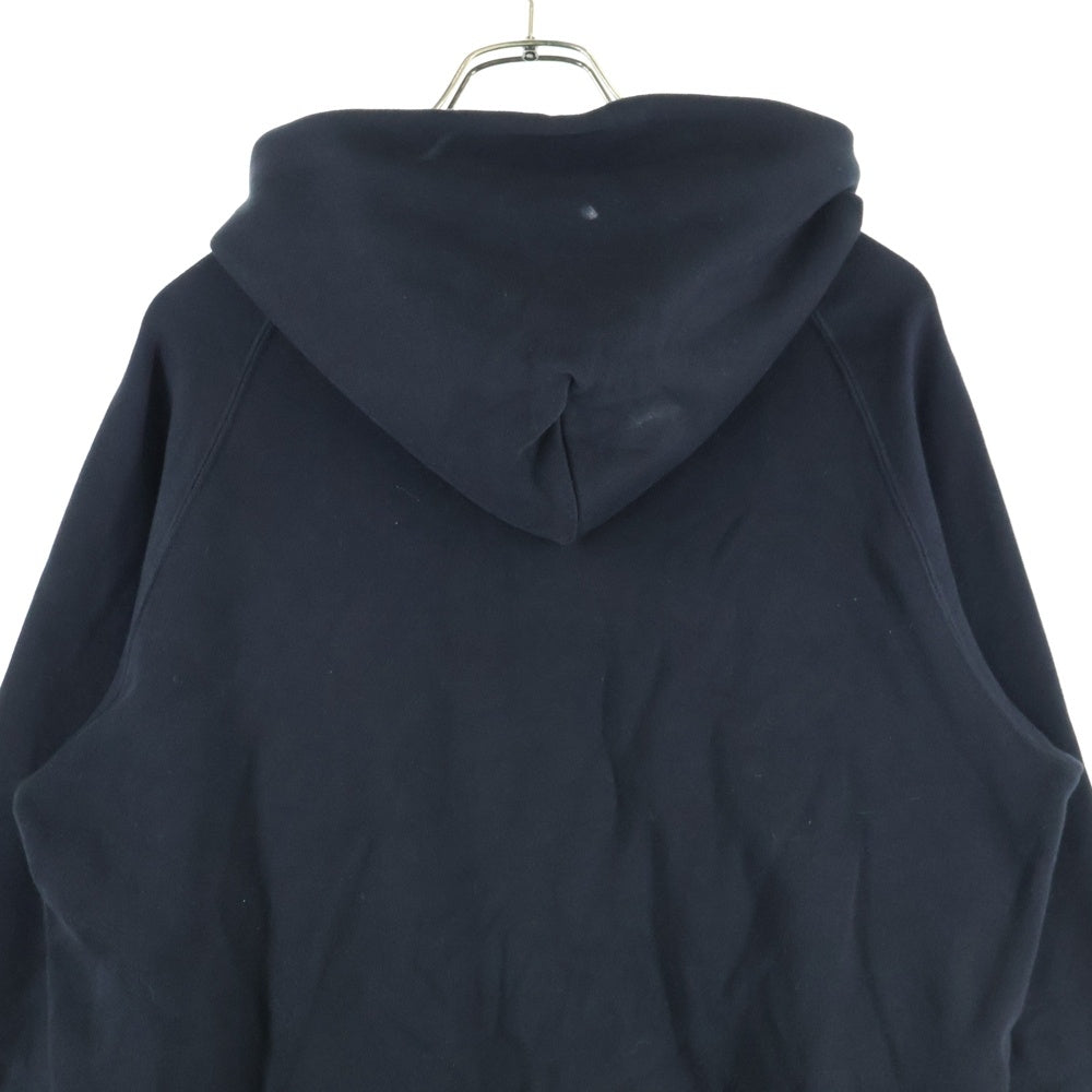 Sacai(サカイ) ×KAWS Embroidery Hoodie カウズ ロゴ刺繍 プルオーバースウェットパーカー フーディ ブラック 21-0283S