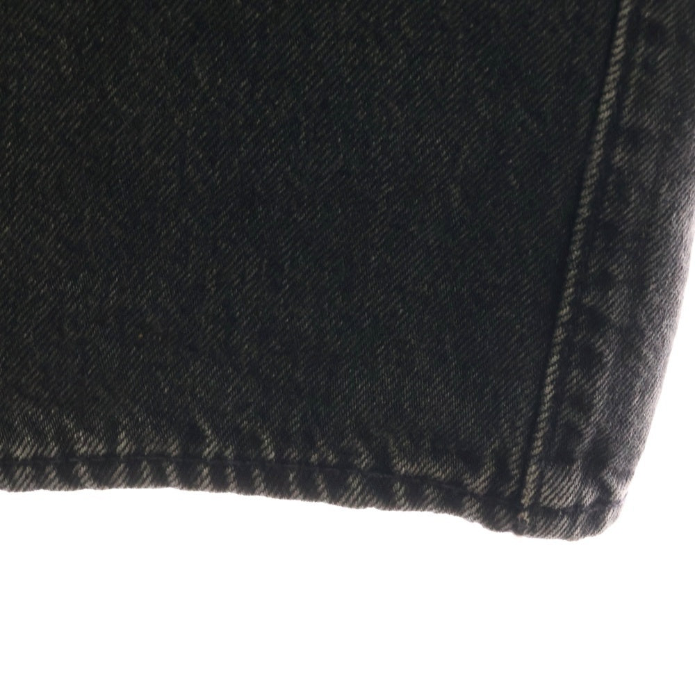 Levi's(リーバイス) 501 ボタンフライ ストレート オリジナルフィット デニムパンツ ブラック PC9-00501-3371