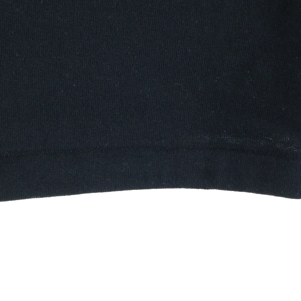 A BATHING APE(アベイシングエイプ) ×GOD SELECTION XXX フロントロゴプリント 半袖Tシャツ ブラック 001TEK231903C