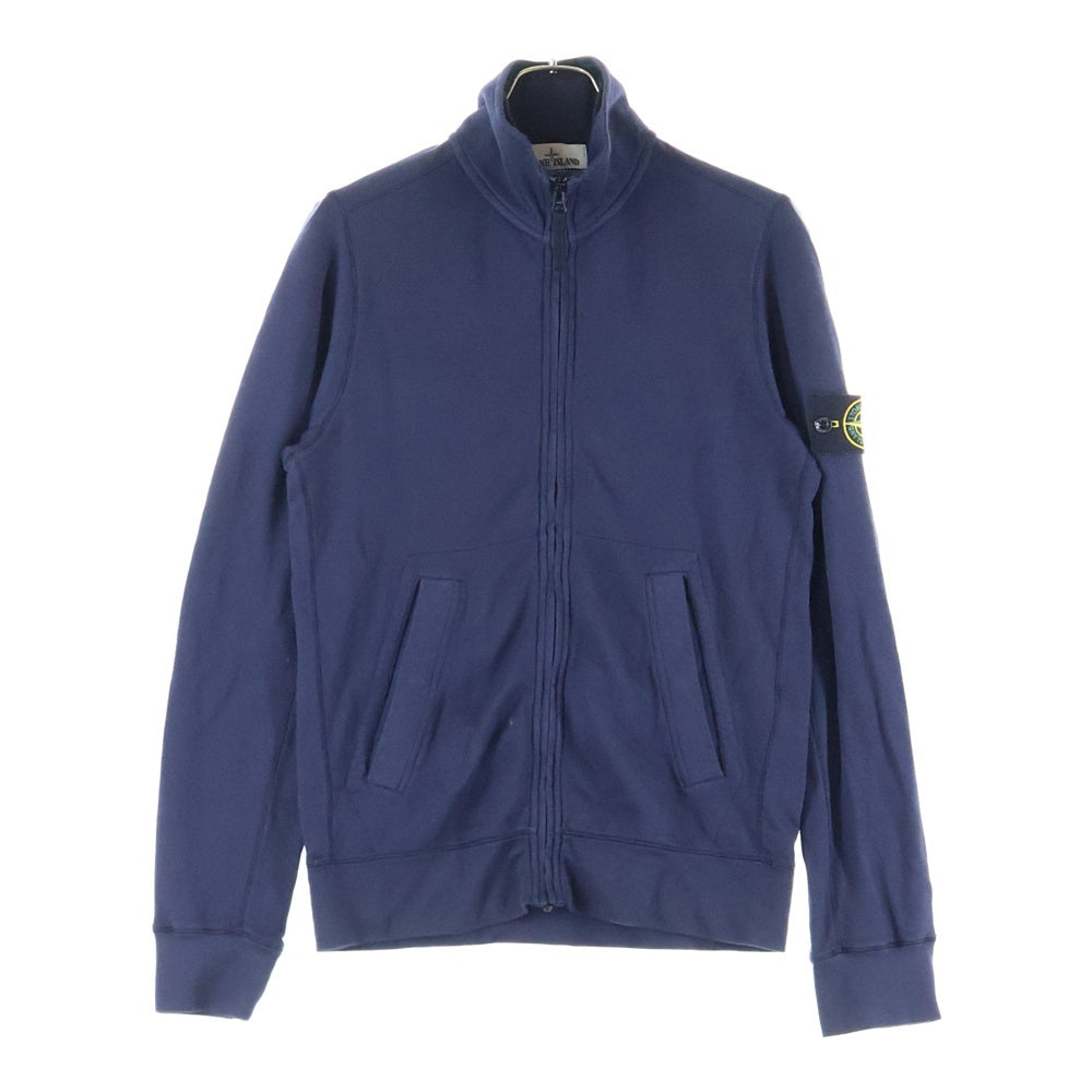 STONE ISLAND(ストーンアイランド) WAPPEN COTTON ZIP-UP JACKET ユニセックス ワッペンコットン ジップアップジャケット ネイビー