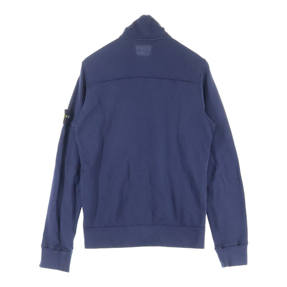 STONE ISLAND(ストーンアイランド) WAPPEN COTTON ZIP-UP JACKET ユニセックス ワッペンコットン ジップアップジャケット ネイビー