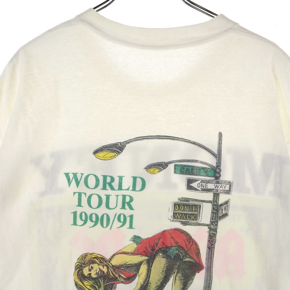 VINTAGE(ヴィンテージ) AC/DC Money Talks World Tour T-Shirt 半袖Tシャツ ホワイト