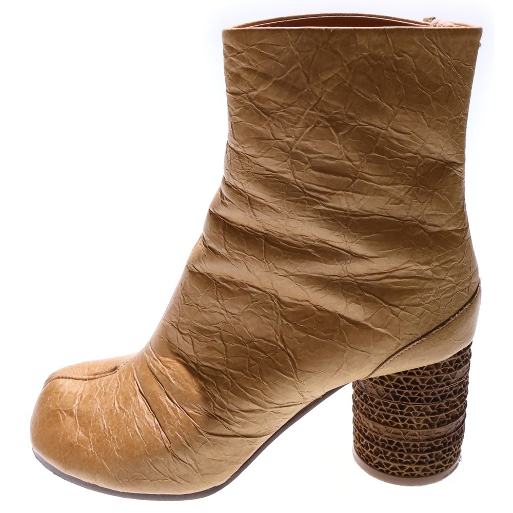 Maison Margiela 22(メゾンマルジェラ) TABI BOOTS 足袋 ブーツ シワ加工 シューズ レディース ベージュ S58WU0381
