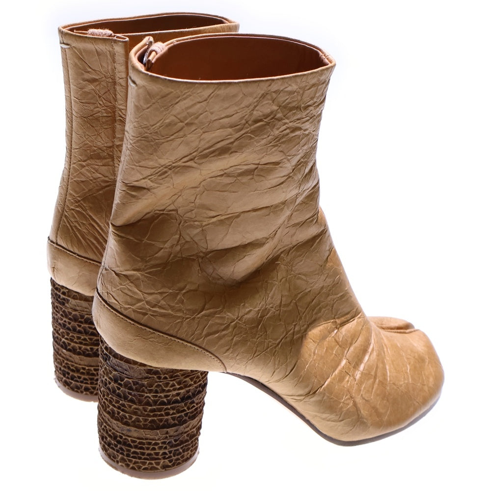 Maison Margiela 22(メゾンマルジェラ) TABI BOOTS 足袋 ブーツ シワ加工 シューズ レディース ベージュ S58WU0381