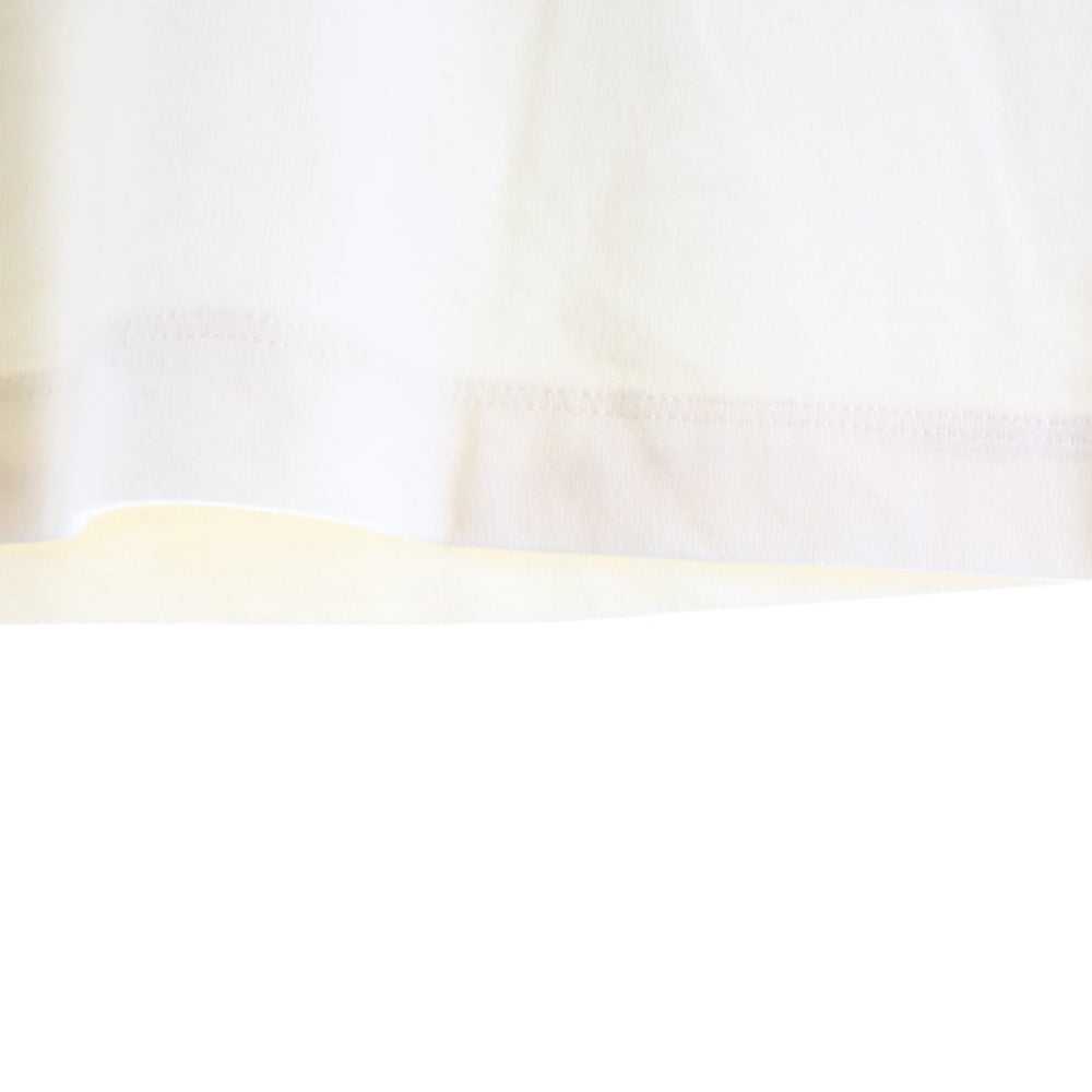 NO BRAND(ノーブランド) JANTJE ONTEMBAAR ヤンチェ オンテンバール フロントプリント 半袖Tシャツ カットソー レディース アイボリー /KMM-39030-A