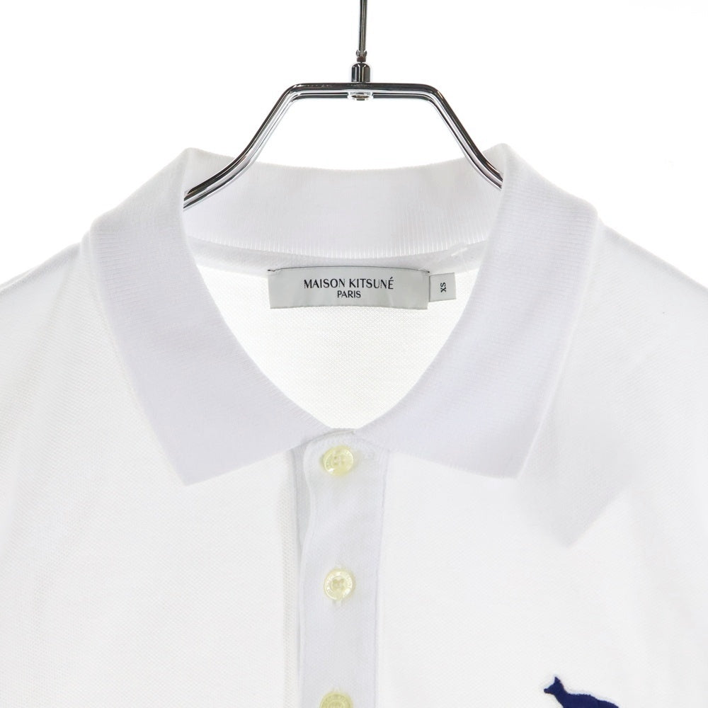 MAISON KITSUNE(メゾンキツネ) FOX PATCH CLASSIC POLO フォックス パッチ クラシック ポロ 半袖シャツ
