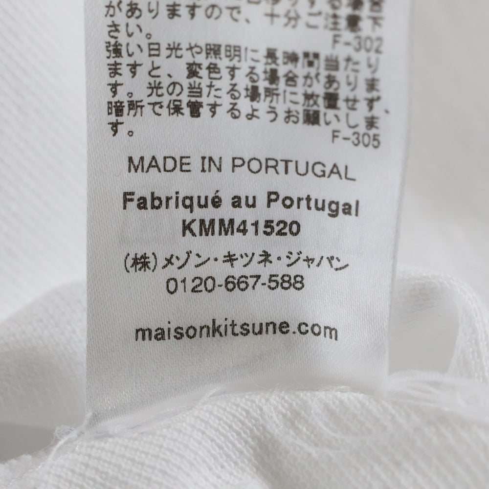 MAISON KITSUNE(メゾンキツネ) FOX PATCH CLASSIC POLO フォックス パッチ クラシック ポロ 半袖シャツ