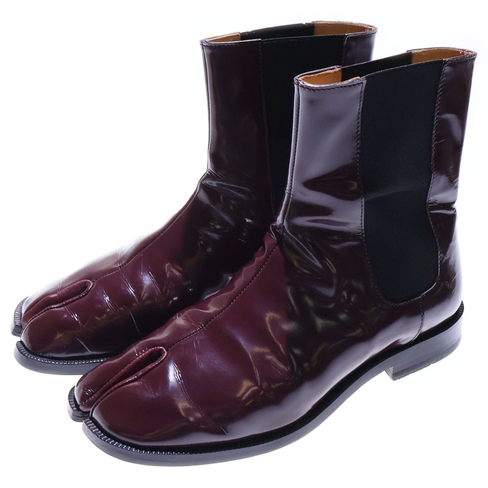Maison Margiela 22(メゾンマルジェラ) TABI BOOTS 足袋 サイドゴアブーツ レディース バーガンディ S58WU0275
