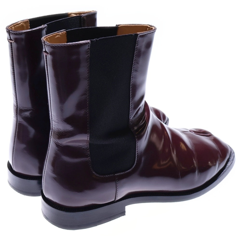Maison Margiela 22(メゾンマルジェラ) TABI BOOTS 足袋 サイドゴアブーツ レディース バーガンディ S58WU0275