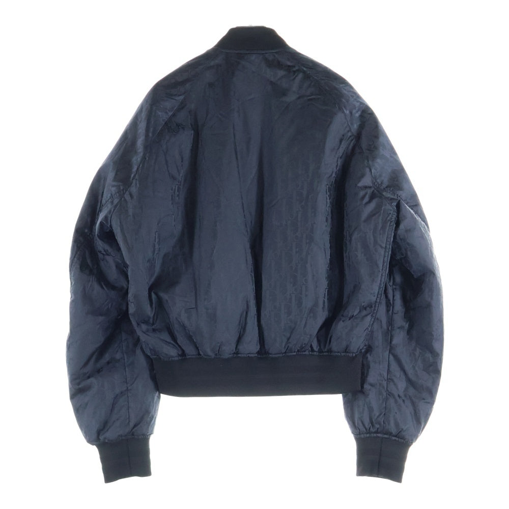 DIOR(ディオール) 21AW オブリーク リバーシブル ボンバージャケット MA-1 ブラック 183C432A4462