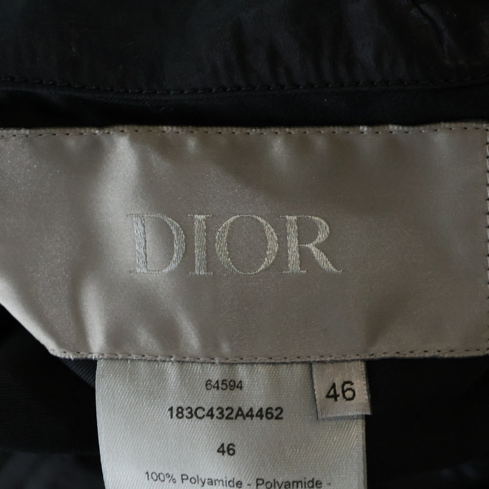 DIOR(ディオール) 21AW オブリーク リバーシブル ボンバージャケット MA-1 ブラック 183C432A4462