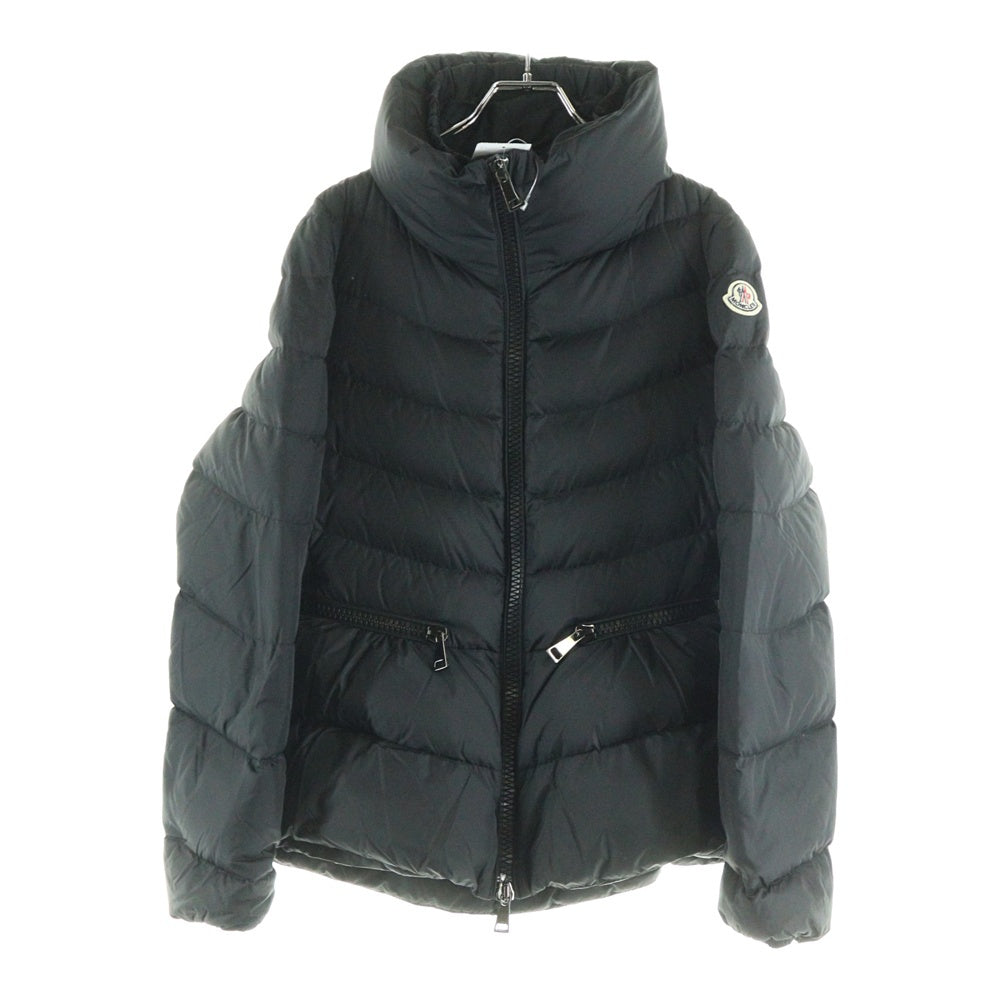 MONCLER(モンクレール) MIRIEL GIUBBOTTO ロゴワッペン ジップアップダウンジャケット ブラック レディース E20934685205