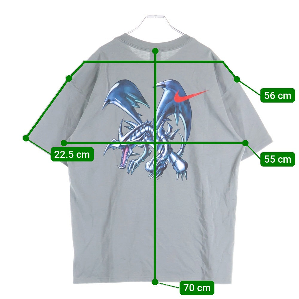 NIKE(ナイキ) ×Yu-Gi-Oh! Solo Swoosh Tee 遊戯王 半袖Tシャツ グレー IO7985-029