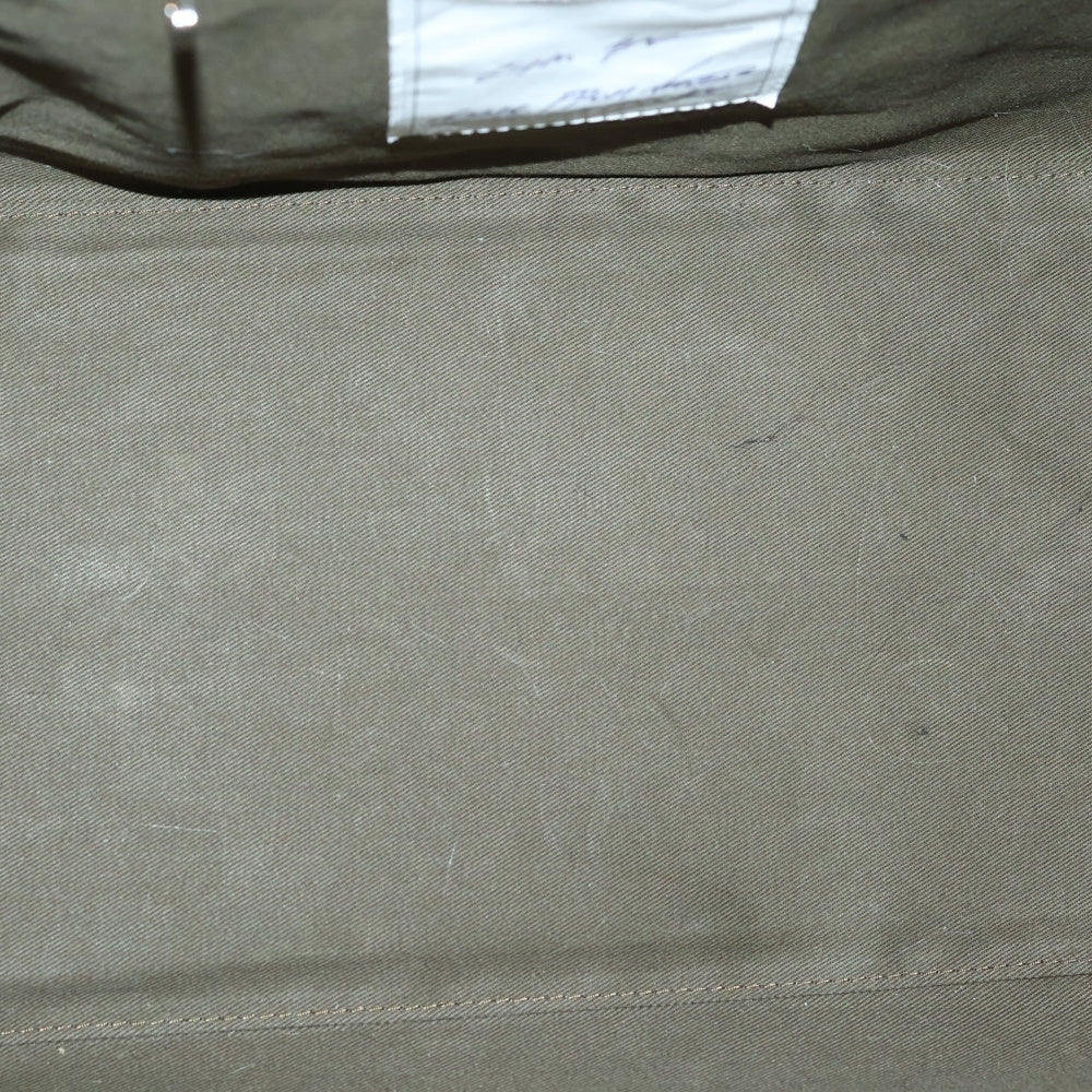 READY MADE(レディメイド) GYM BAG LARGE エンブロイダリーロゴ 2WAY トート ショルダージムバッグ カーキ